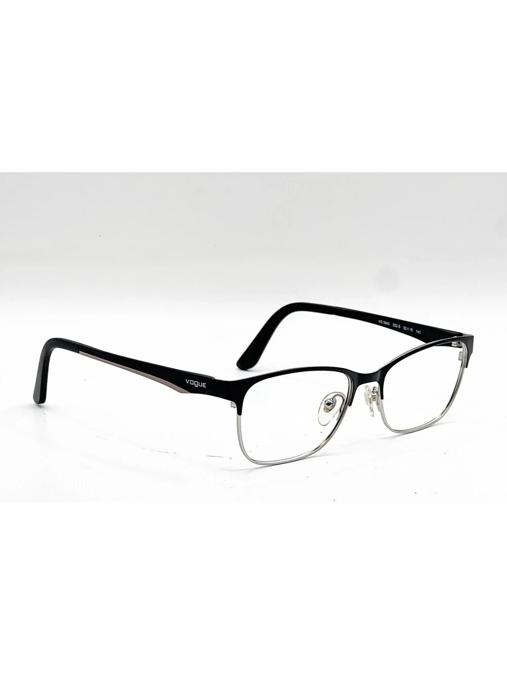 Vogue Vo 3940 352-S Matte Black Authentic Eyeglasses 52-16-140